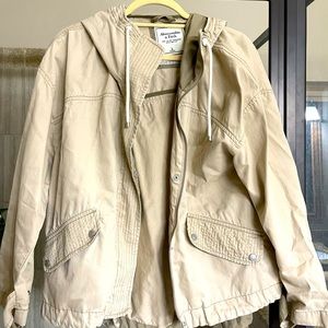 Womens Abercrombie trench coat